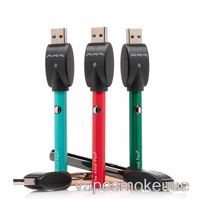 Vape Uae قلم لطيف Vv 510 بطارية خيط أبيض / ذهبي